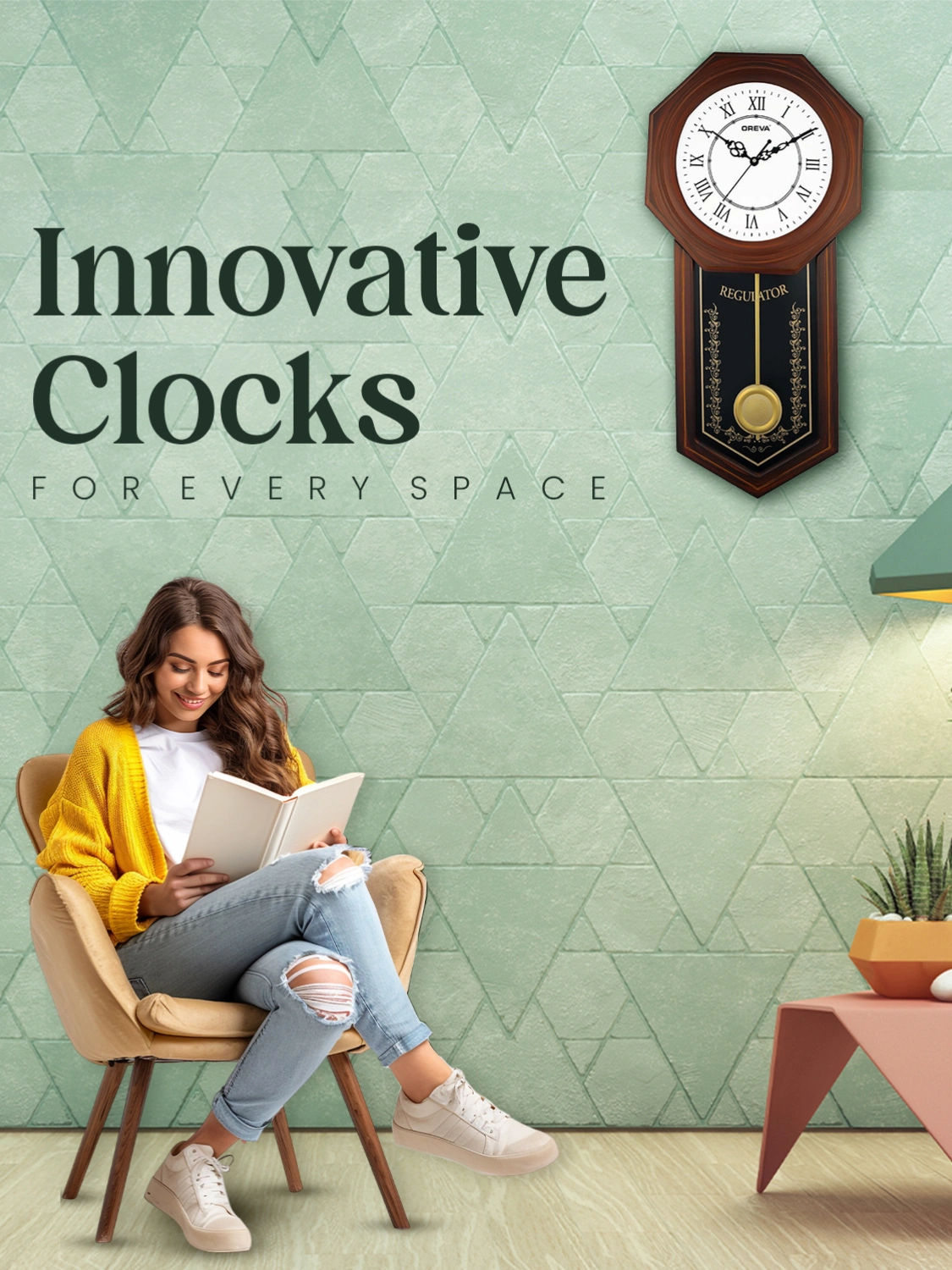 Banner Clock Mobile