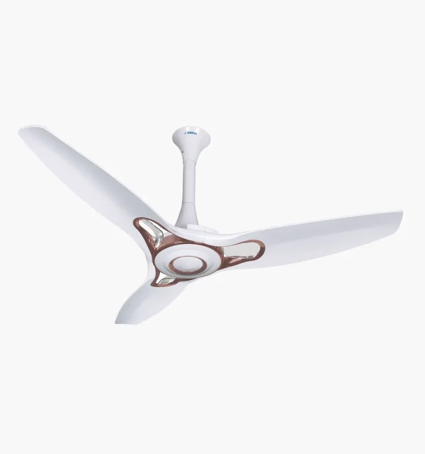 White With Copper Trims