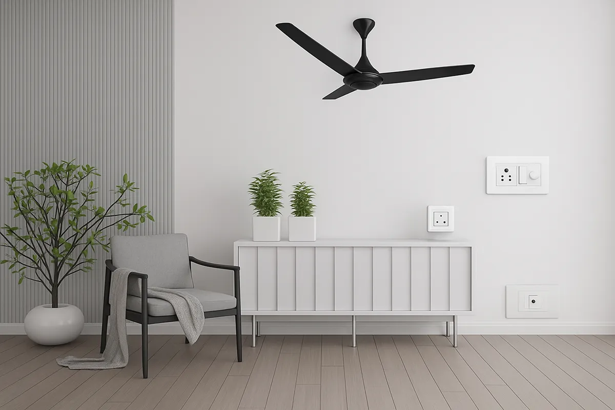 Reva Fan Regulator & Gang Box